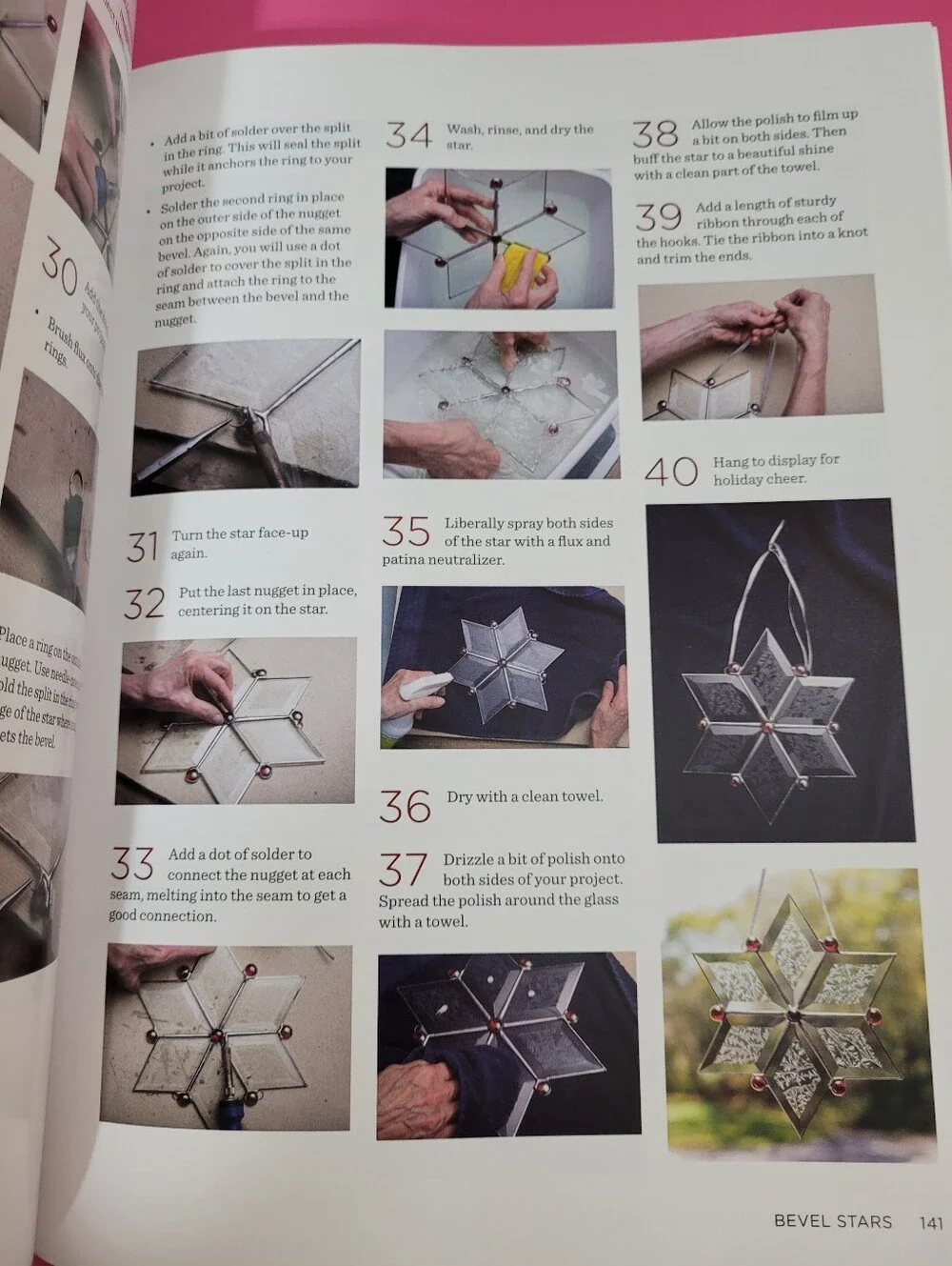 Stained Glass Making Basics by Lynn Haunstein Paperback Book Full Color (1401)